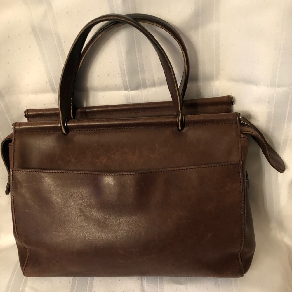 Coach Brown Leather Handbag